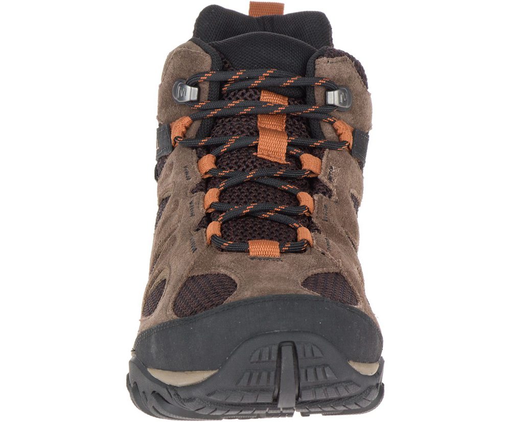 Merrell Vandrestøvler Herre - Yokota 2 Mid Waterproof - Brune - YGI751832